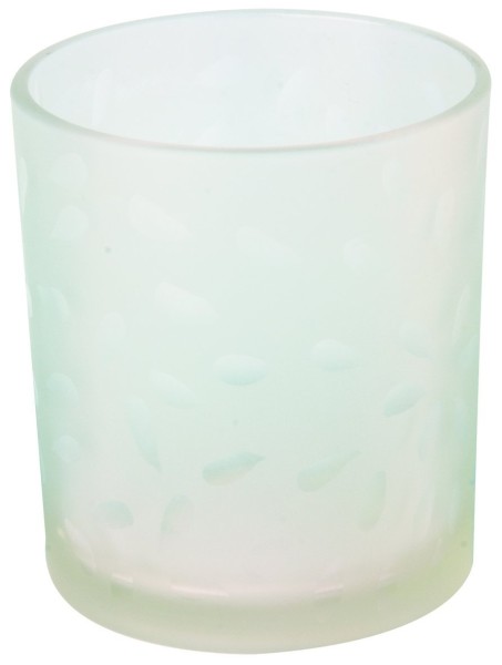 Teelichthalter aus Glas