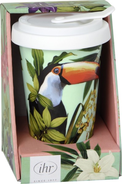 Porcelain travel mug